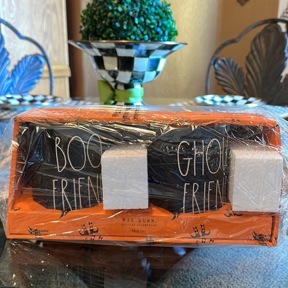 Rae Dunn Boo Friend & Ghoul Friend Mug Set! New! - Picture 2 of 2